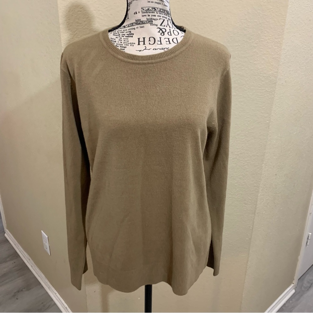 United States Sweaters Warm‎ Brown Knit